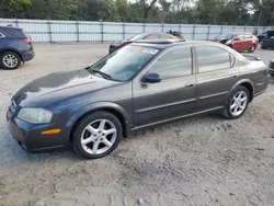 Salvage cars for sale at Hampton, VA auction: 2002 Nissan Maxima GLE