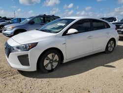 Salvage cars for sale at Arcadia, FL auction: 2018 Hyundai Ioniq Blue