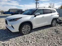 2024 Toyota Highlander Hybrid Limited en venta en Wayland, MI