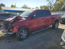 Salvage cars for sale at Wichita, KS auction: 2011 Ford F150 Supercrew