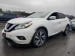 Nissan salvage cars for sale: 2016 Nissan Murano S