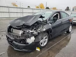 Salvage cars for sale at Littleton, CO auction: 2018 Chevrolet Cruze LT