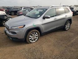 Carros salvage sin ofertas aún a la venta en subasta: 2014 Jeep Cherokee Limited