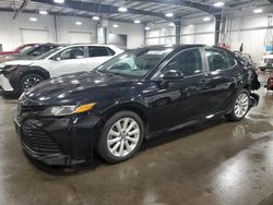 Salvage cars for sale at Ham Lake, MN auction: 2020 Toyota Camry LE