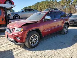 Jeep salvage cars for sale: 2015 Jeep Grand Cherokee Limited