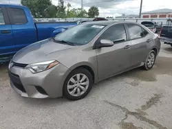 Salvage cars for sale at Riverview, FL auction: 2014 Toyota Corolla L