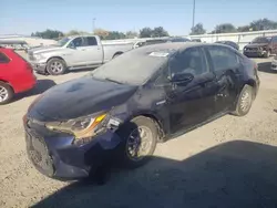 Toyota salvage cars for sale: 2021 Toyota Corolla LE