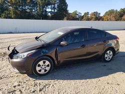 Salvage cars for sale from Copart Seaford, DE: 2017 KIA Forte LX