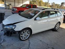 Salvage cars for sale at Cartersville, GA auction: 2011 Volkswagen Jetta TDI