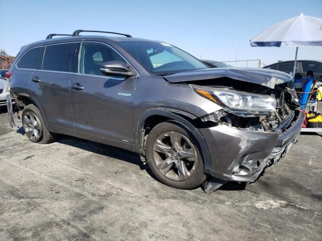 2018 Toyota Highlander Hybrid Limited