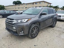 Vehiculos salvage en venta de Copart Opa Locka, FL: 2018 Toyota Highlander SE