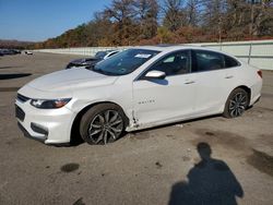 Chevrolet Malibu Vehiculos salvage en venta: 2018 Chevrolet Malibu LT