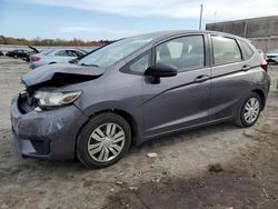 Salvage cars for sale at Fredericksburg, VA auction: 2016 Honda FIT LX