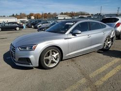 Salvage cars for sale at Pennsburg, PA auction: 2019 Audi A5 Premium Plus S-Line