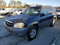 Salvage cars for sale at Spartanburg, SC auction: 2002 Mazda Tribute LX