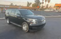 Chevrolet salvage cars for sale: 2018 Chevrolet Suburban K1500 LT