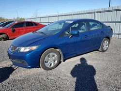 Salvage cars for sale at Ottawa, ON auction: 2015 Honda Civic LX