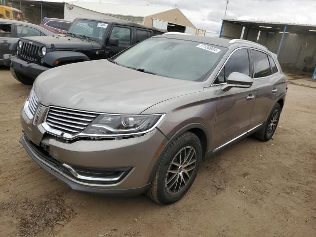 2017 Lincoln MKX Select