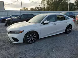 Salvage vehicles for parts for sale at auction: 2022 Honda Civic EX