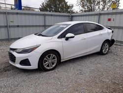 Chevrolet salvage cars for sale: 2019 Chevrolet Cruze LT