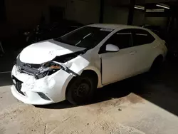 Toyota salvage cars for sale: 2016 Toyota Corolla L