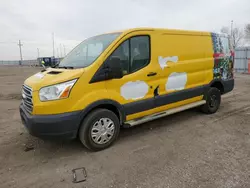 Salvage trucks for sale at Greenwood, NE auction: 2015 Ford Transit T-250