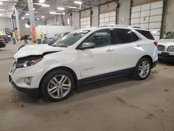 Salvage cars for sale at Blaine, MN auction: 2019 Chevrolet Equinox Premier