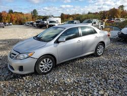 Toyota Vehiculos salvage en venta: 2012 Toyota Corolla Base