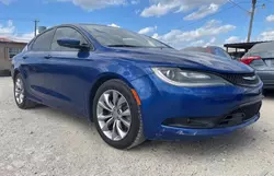 Chrysler Vehiculos salvage en venta: 2015 Chrysler 200 S