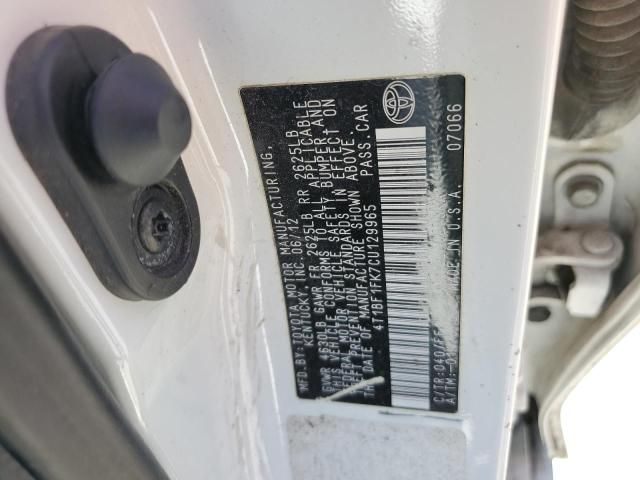 2012 Toyota Camry Base