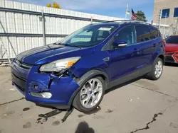 Vehiculos salvage en venta de Copart Littleton, CO: 2013 Ford Escape Titanium