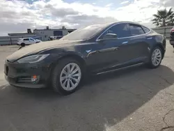 Salvage cars for sale at Bakersfield, CA auction: 2016 Tesla Model S