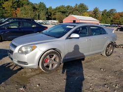 Salvage cars for sale at Mendon, MA auction: 2011 Chevrolet Malibu 1LT