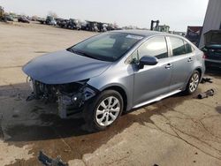 Salvage cars for sale at Elgin, IL auction: 2021 Toyota Corolla LE