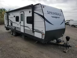 Salvage trucks for sale at Billings, MT auction: 2020 Keystone Springdale