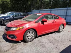 Honda salvage cars for sale: 2015 Honda Civic LX