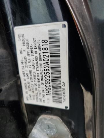 2002 Honda Accord EX