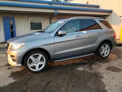 Flood-damaged cars for sale at auction: 2015 Mercedes-Benz ML 400 4matic