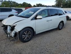 Salvage cars for sale at Theodore, AL auction: 2017 Honda Odyssey EXL