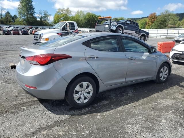 2016 Hyundai Elantra SE