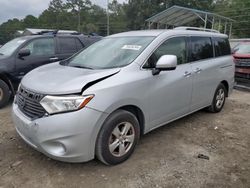 Carros salvage sin ofertas aún a la venta en subasta: 2017 Nissan Quest S