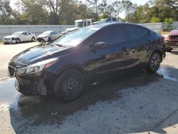 KIA salvage cars for sale: 2017 KIA Forte LX