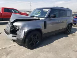 Salvage cars for sale at Sun Valley, CA auction: 2020 Land Rover Defender 110 SE