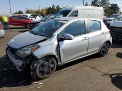 Carros salvage a la venta en subasta: 2015 Toyota Yaris