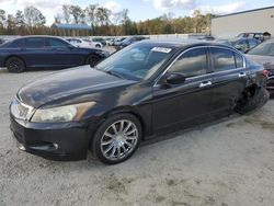 Salvage cars for sale at Spartanburg, SC auction: 2008 Honda Accord EX