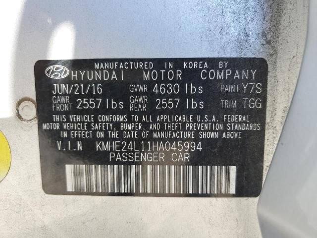 2017 Hyundai Sonata Hybrid