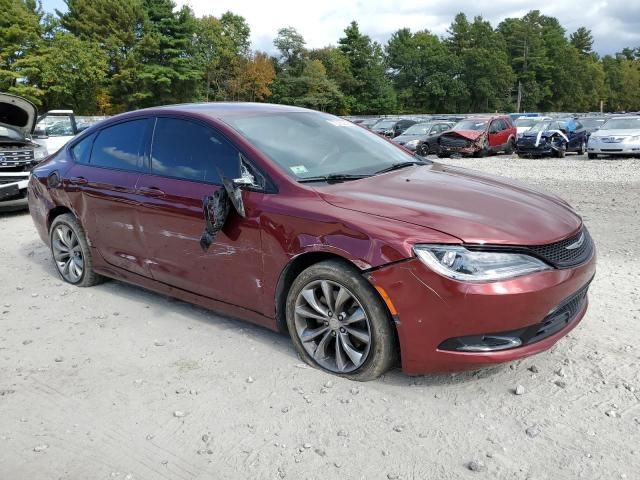 2016 Chrysler 200 S