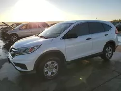 Honda cr-v lx Vehiculos salvage en venta: 2015 Honda CR-V LX