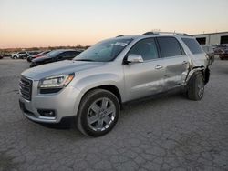 Carros salvage sin ofertas aún a la venta en subasta: 2017 GMC Acadia Limited SLT-2