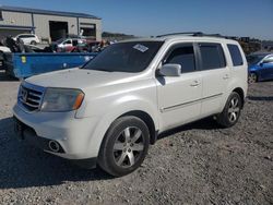 Salvage cars for sale at Earlington, KY auction: 2015 Honda Pilot Touring